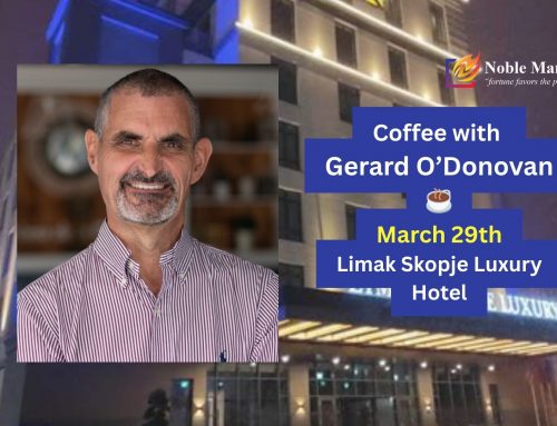 29 март | Скопие| На Кафе с Джерард О’Донован ☕ | Limak Luxury Hotel